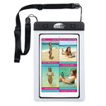 SwimCell Waterproof Tablet Case - Small (up to 15 x 21cm) White