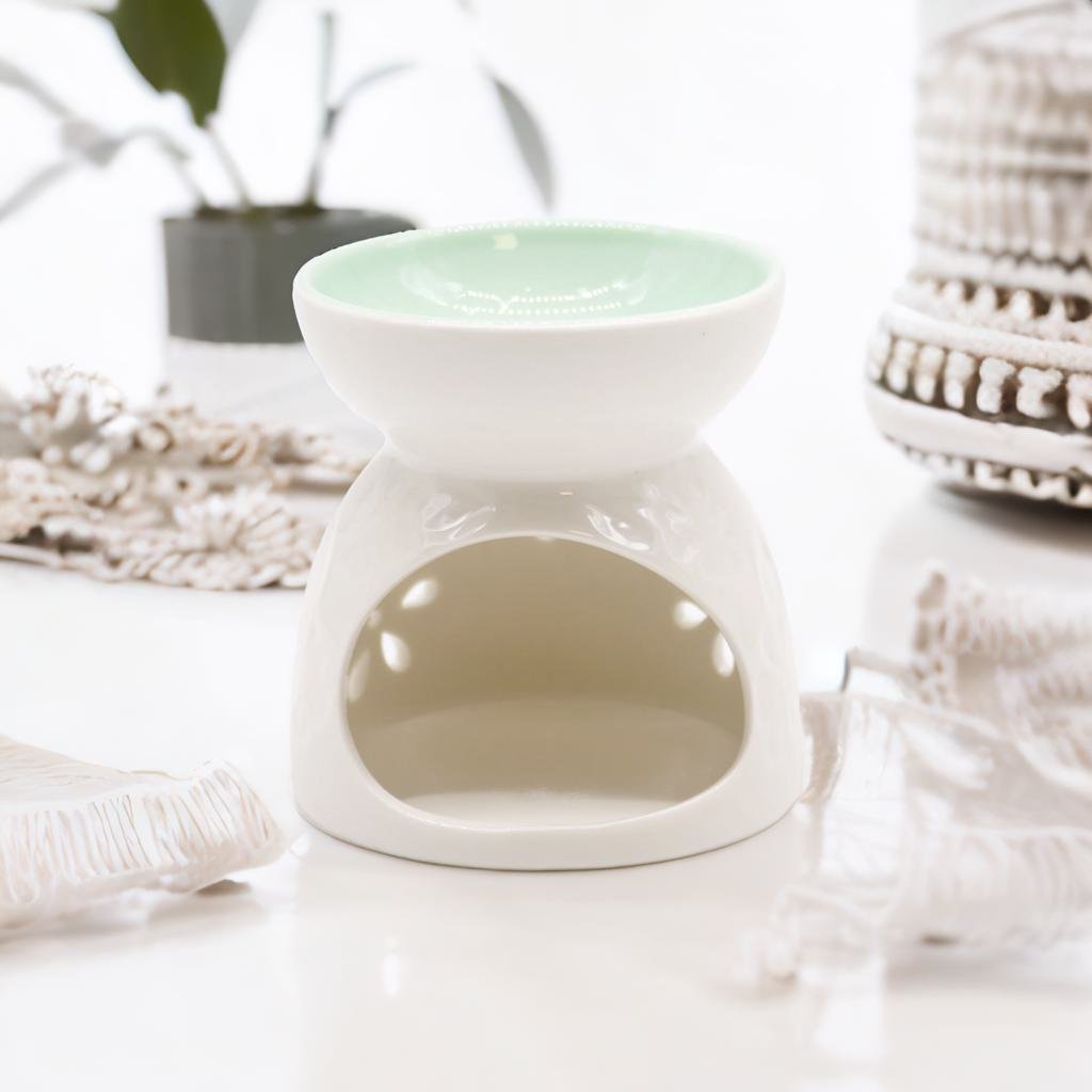 Teal Topped Wax / Oil Burner