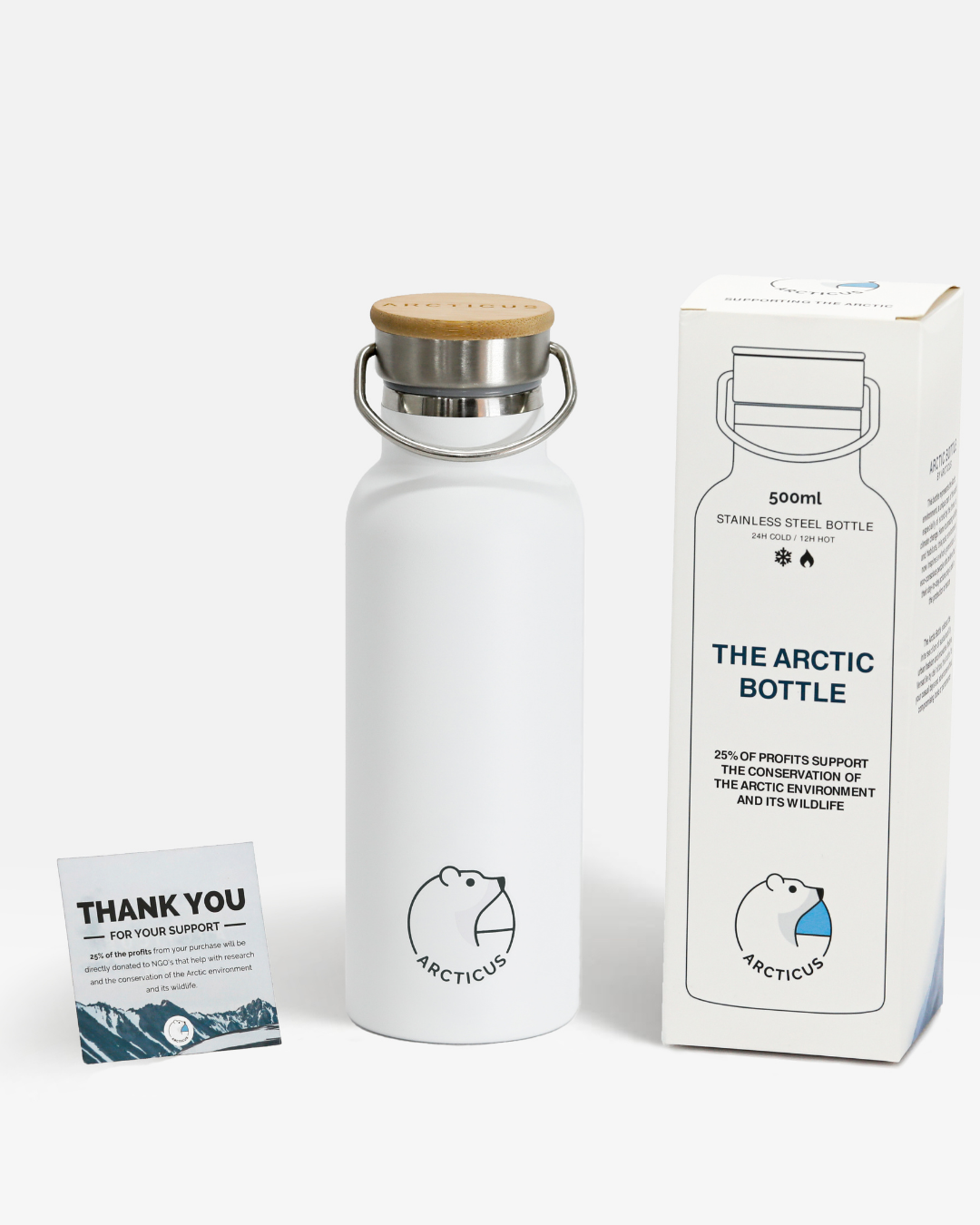 The Arctic Box - Travel Cup, Water Bottle & Bracelet