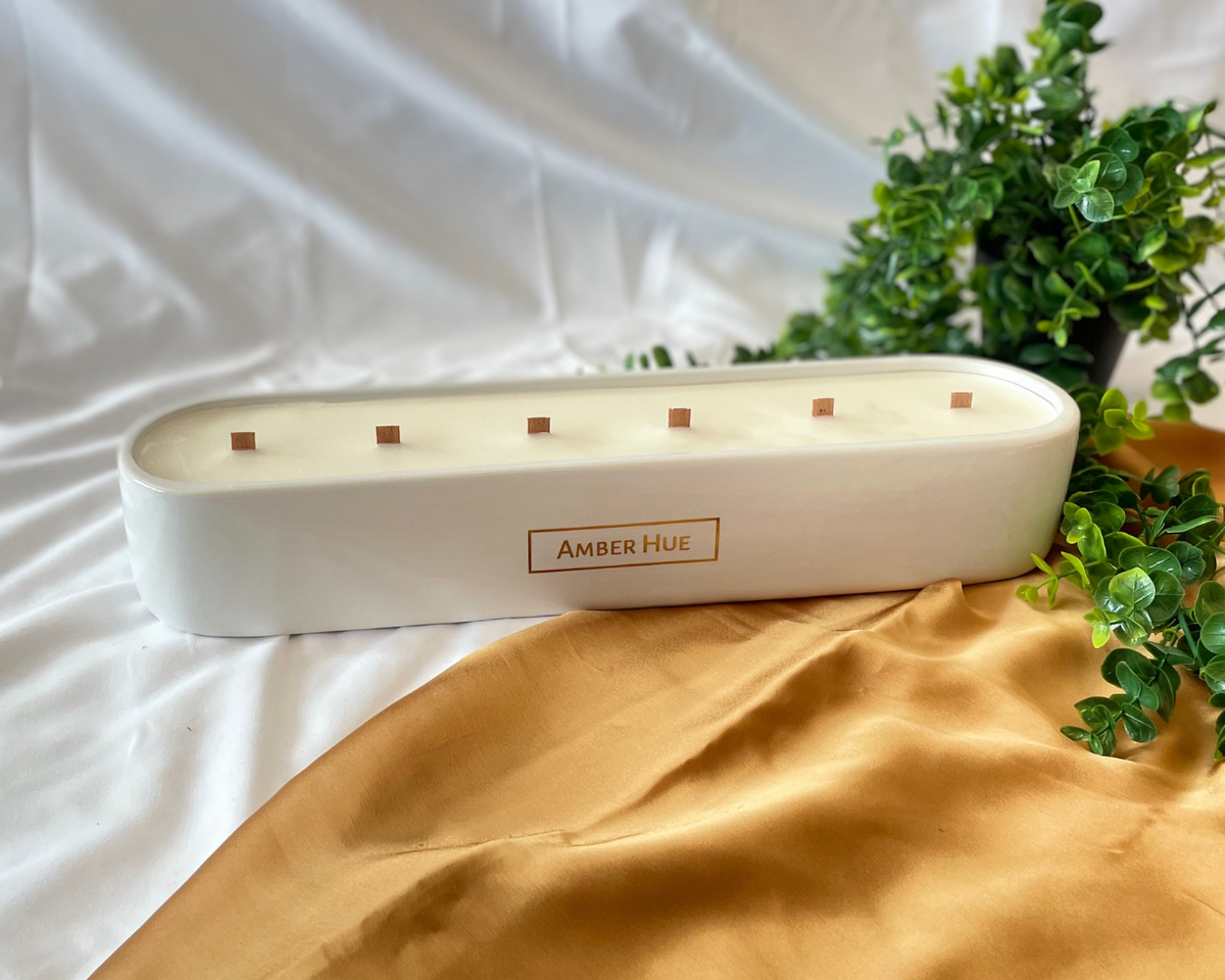 Amber Hue Candles The Baguette Candle