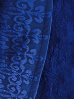 The Cotton Signature Bathrobe - Blue