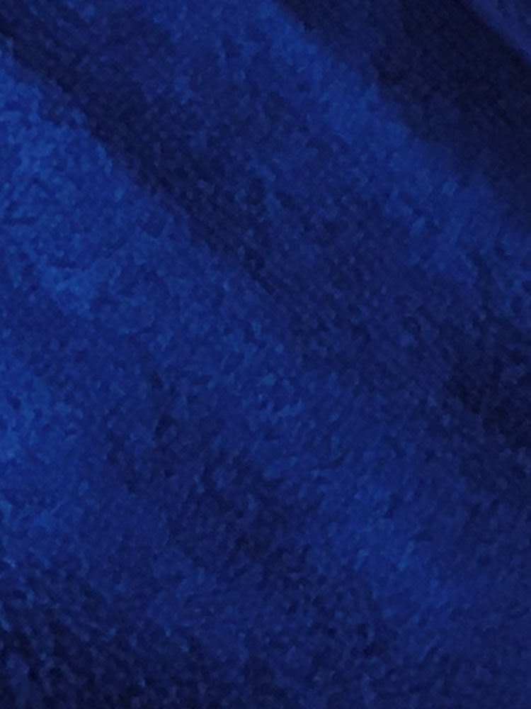 The Cotton Signature Bathrobe - Blue