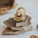 Dainty London Everyday Gold Goddess Inspired Ring - Hebe
