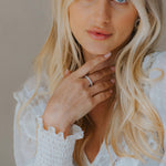 Dainty London Everyday Silver Goddess Inspired Ring - Hebe