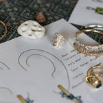 Dainty London Silver Statement Saddle Ring - Hemera