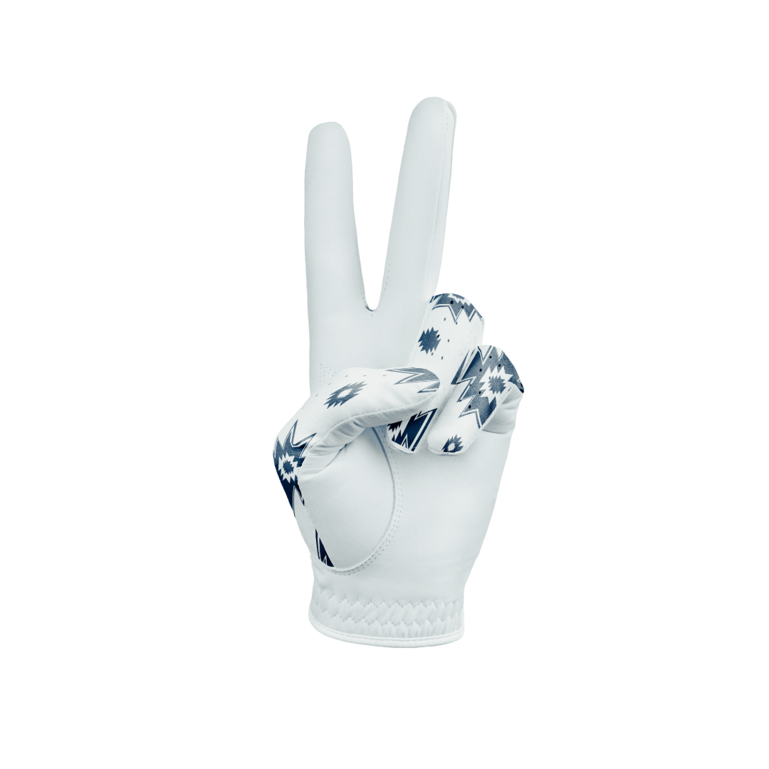 The White Aztec | Motif Collection Golf Glove