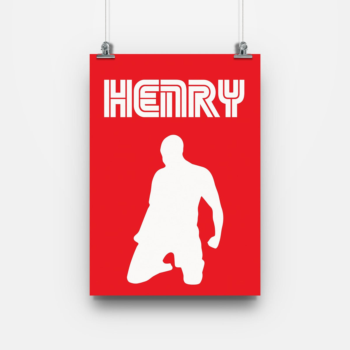 Thierry Henry Legend Print A0 - 841mm x 1189mm