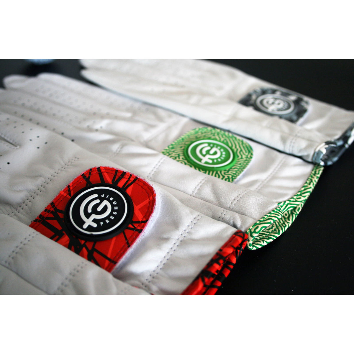 Trio of Players Edition 3 Pack AAA Cabretta Leather Golf Gloves