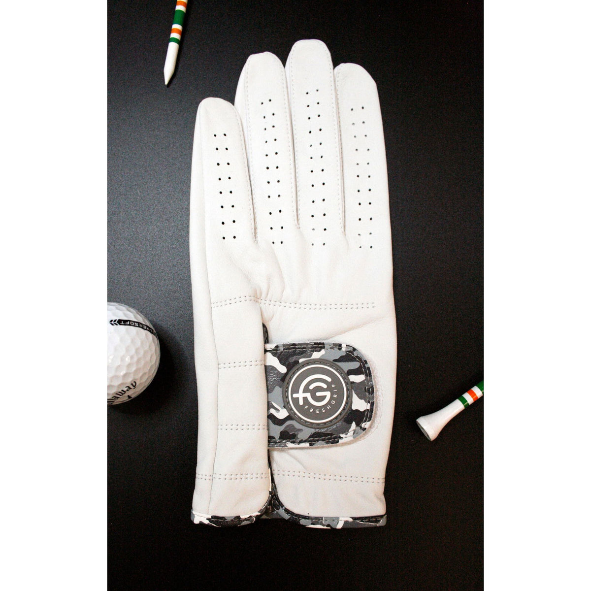 Trio of Players Edition 3 Pack AAA Cabretta Leather Golf Gloves