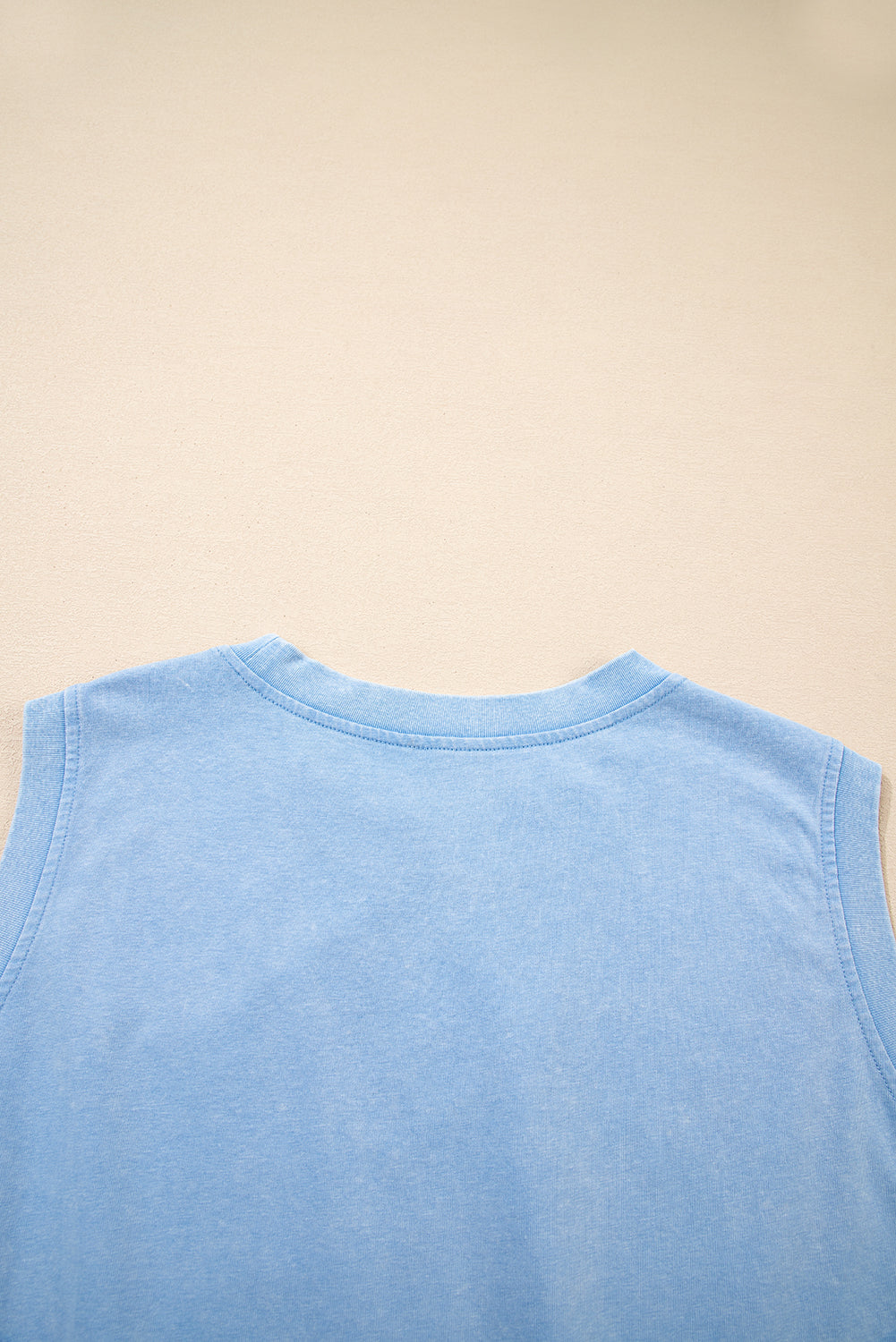 Two Piece Mineral Wash Cotton Loungewear Set