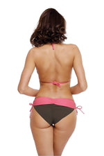 Two Tone Push Up Bikini Two Piece Set | Marko