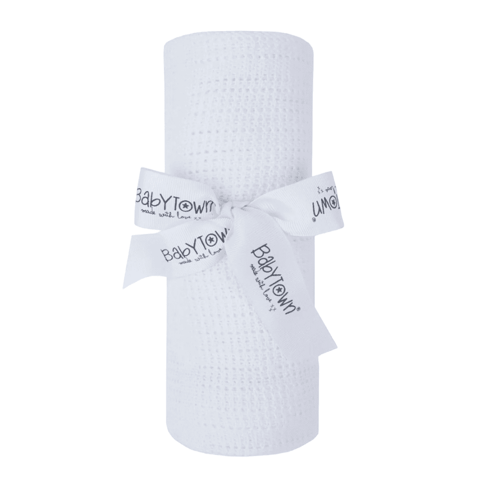 Ultra-Soft Cellular Nursery Blanket - 100% Cotton, Breathable and Versatile Default Title