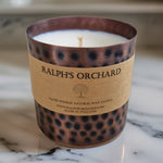 Ralph's Orchard Unscented Natural Coconut & Soy Wax Handpoured Candles