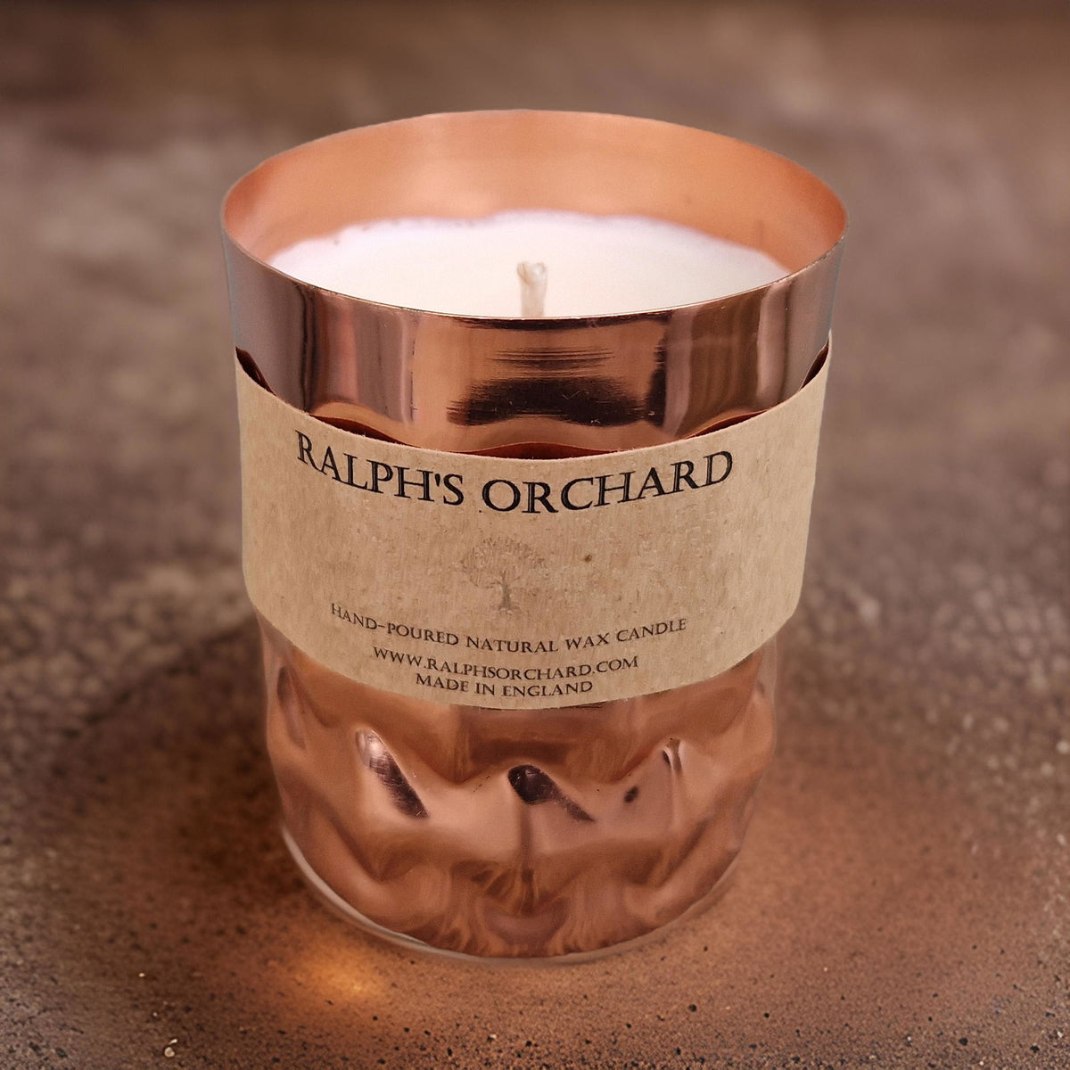 Ralph's Orchard Unscented Natural Coconut & Soy Wax Handpoured Candles