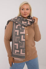 Viscose Wool Mix Shawl 190cm | 9 Colours | AT grey one-size-fits-all