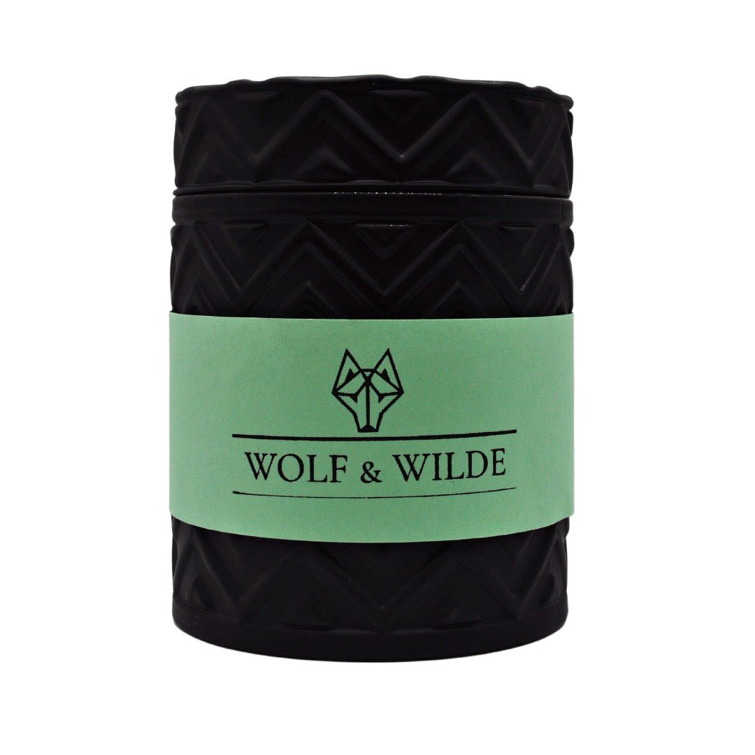Wolf & Wilde Bergamot, Jasmine & Musk Luxury Aromatherapy Scented Candle