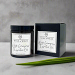 Wolf & Wilde Lemongrass Essential Oil Luxury Aromatherapy Scented Candle