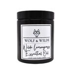 Wolf & Wilde Lemongrass Essential Oil Luxury Aromatherapy Scented Candle Medium