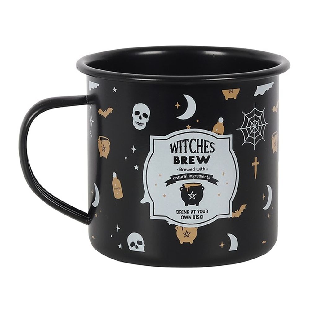 Witches Brew Enamel Mug - ScentiMelti Home Fragrance, Beauty & Gifts UK