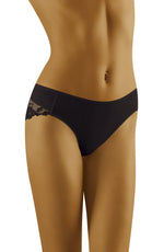 Wolbar Aria Floral Lace Briefs White