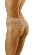 Wolbar Cara Lace Briefs Beige