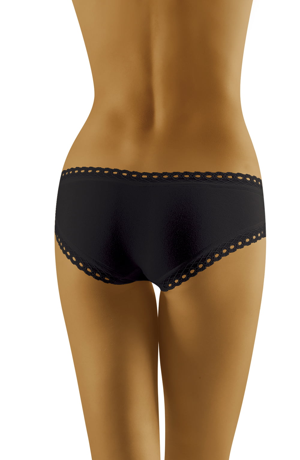 Wolbar Eco-NI Cotton Hipster Briefs Black
