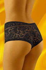 Wolbar Sari Short Style Lace Briefs Black