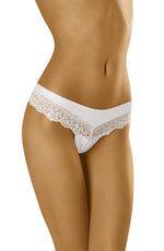 Wolbar Sirtaka Lace Thong White