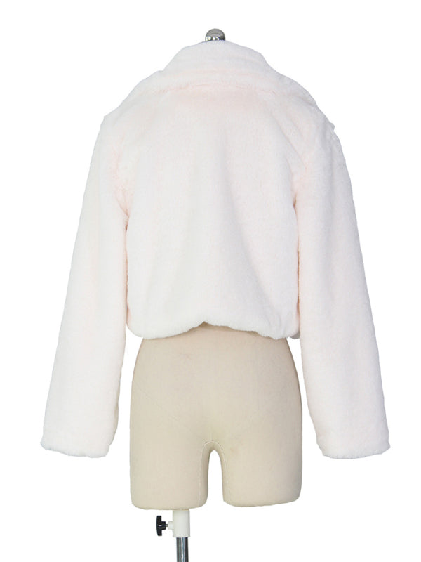 Women's Faux Fur Short Jacket