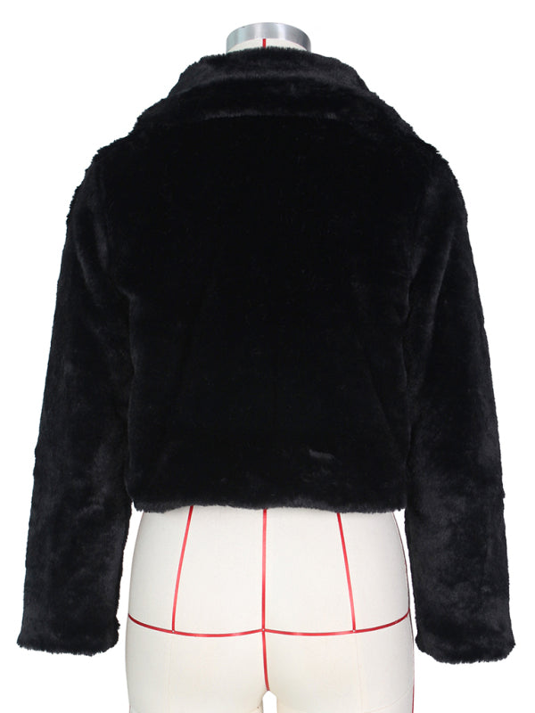 Women's Faux Fur Short Jacket