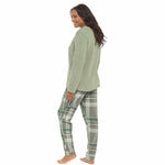 Daisy Dreamer Women's Highland Cow Warm Soft Fleece Pyjama Set Cosy Loungewear