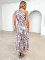 Women's One Shoulder Slim Waist Strapless Backless Belted Dress | 10 Designs