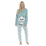 Daisy Dreamer Women's Ultra-Soft Panda Snuggle Fleece Pyjama Set