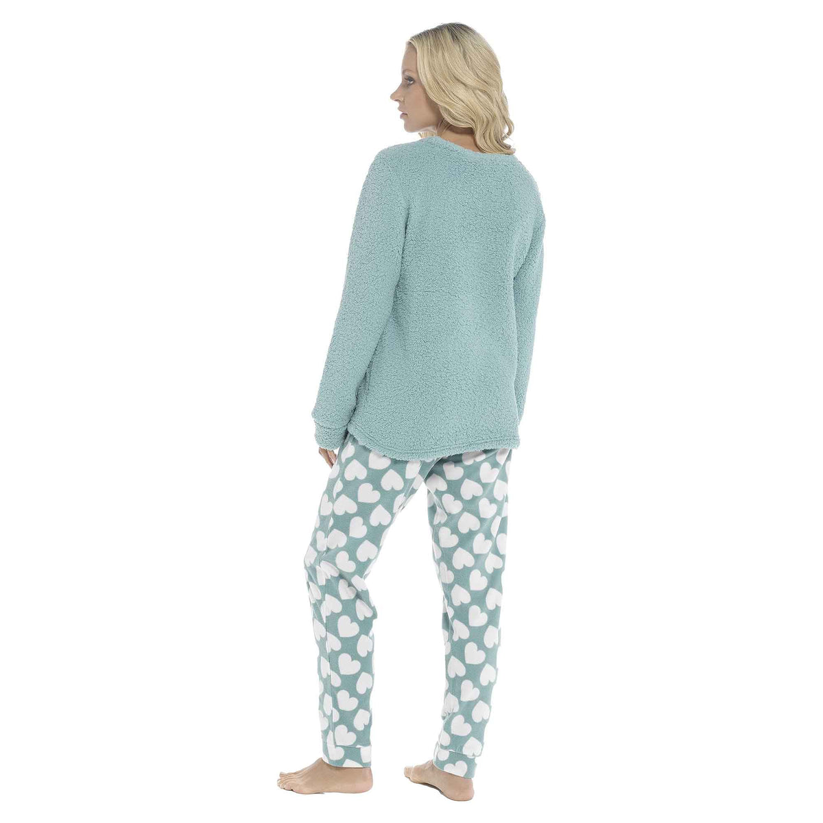 Daisy Dreamer Women's Ultra-Soft Panda Snuggle Fleece Pyjama Set