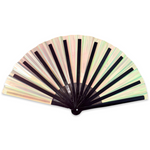 XL Festival Handheld Fan - Iridescent, mermaid wishes
