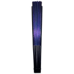 XL Foldable Handheld Fan - Galaxy Range, Neptune iridescent Blue, Teal and Purple