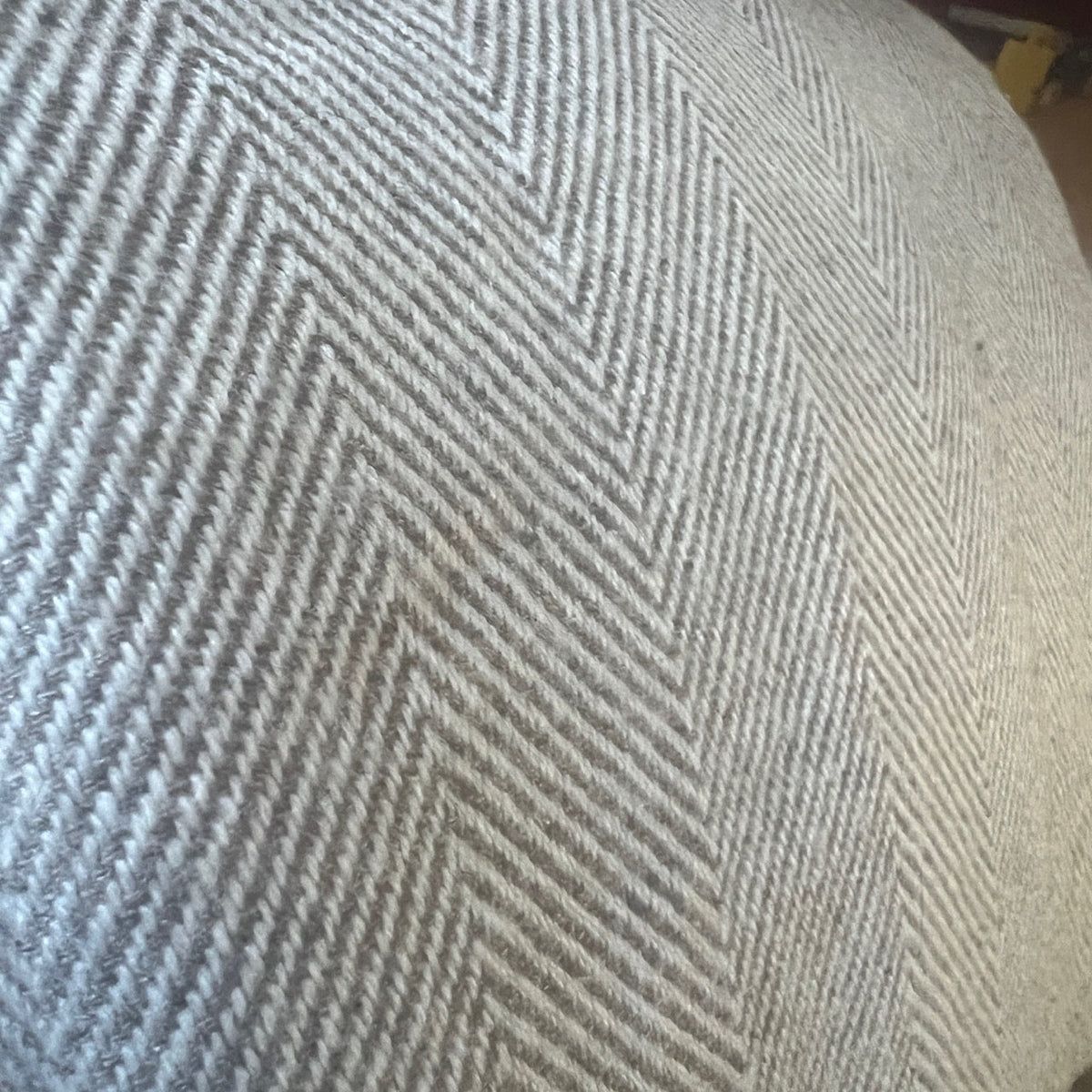 XL Super Soft Grey-Brown Herringbone Cashmere Throw | 125 cm x 250 cm