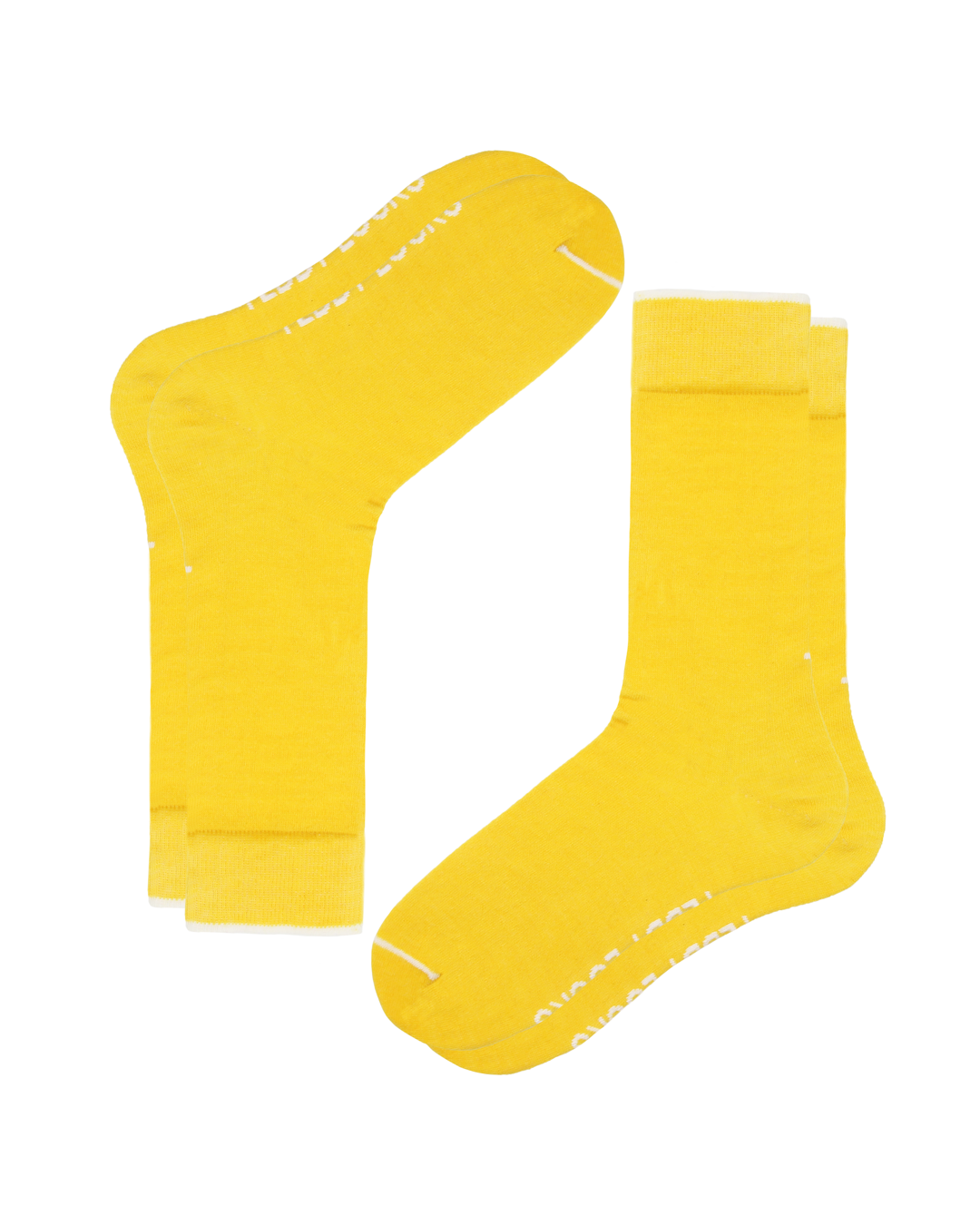 Yellow Everyday Crew Socks