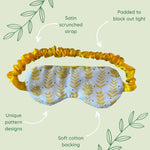 Yellow Foliage Sleepmask