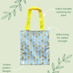 Yellow Foliage Tote Bag