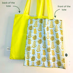 Yellow Foliage Tote Bag