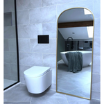 Yōko- Gold Metal Gentle Arch Mirror - 150cm x 60cm.