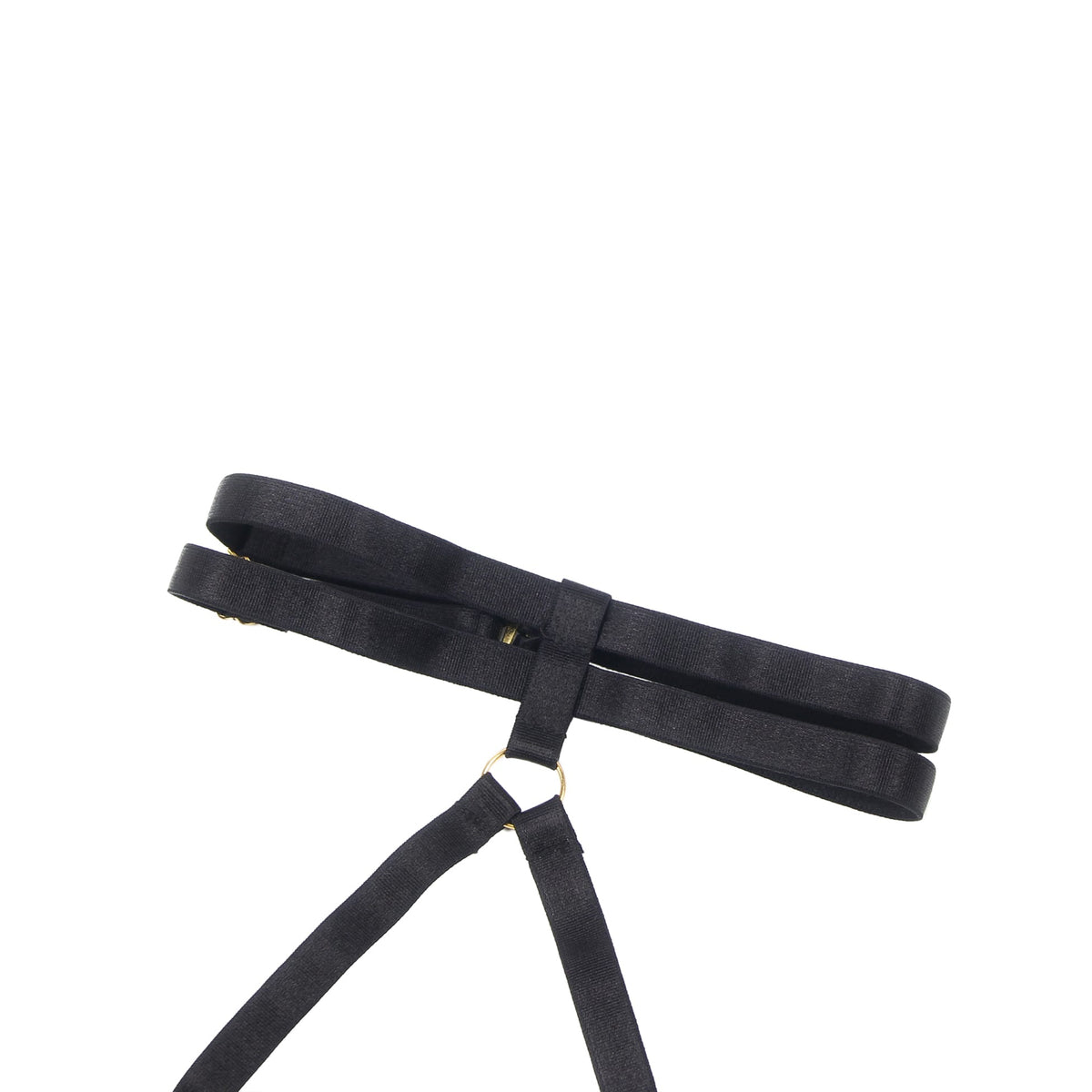 YesX Plus Size Hollow Cut Halter Bra Lingerie Set Black