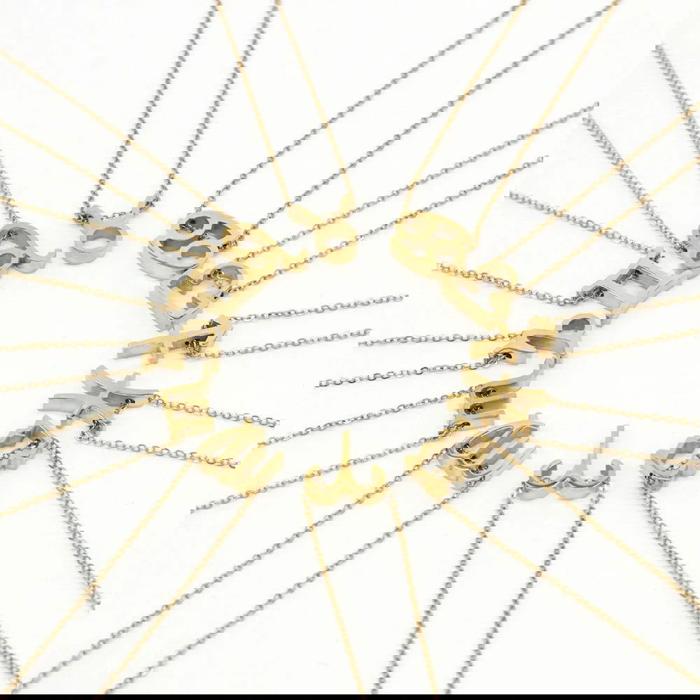 Zodiac Sign Splendour Necklace - Gold/Silver