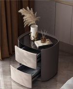 Helms Bedside Table, Wood