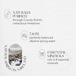 12 Bottles of 528Hz Harmonically Treated Sparkling Spring Water