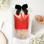 Merry & Bright Christmas Soak Luxury Himalayan Bath Salts - Rose & Ylang Ylang Scent