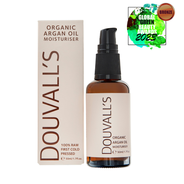 Douvall’s Organic 1st cold pressed Argan Oil Moisturiser 50ml (For Skin, Hair & Nails)