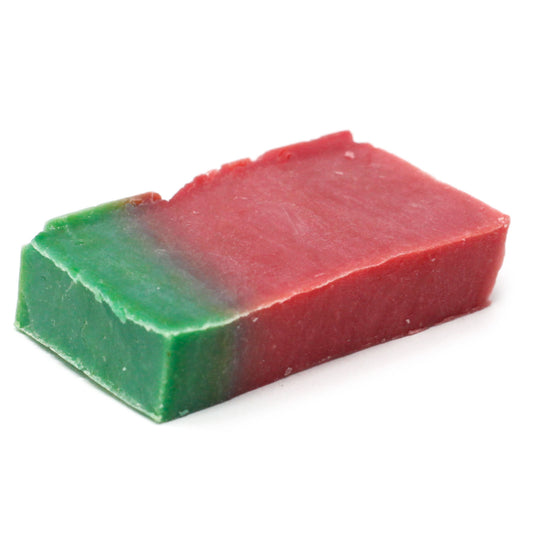 Watermelon - Olive Oil Soap - SLICE approx 100g - ScentiMelti Wax Melts