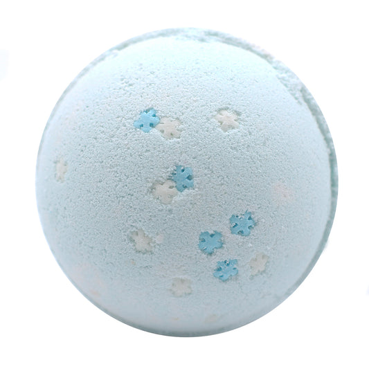Snowflake Bath Bomb - Blueberries - ScentiMelti Wax Melts